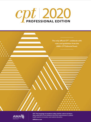 cover image of CPT Professional 2020